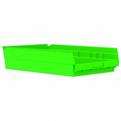 Shelf Bin Green Indstr Grd Poly 4 in MPN:30178GREEN