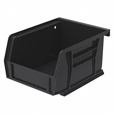 F8648 Hang and Stack Bin Black Plastic 3 in MPN:30210BLACK