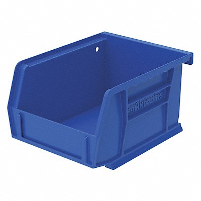 F8648 Hang and Stack Bin Blue Plastic 3 in MPN:30210BLUE