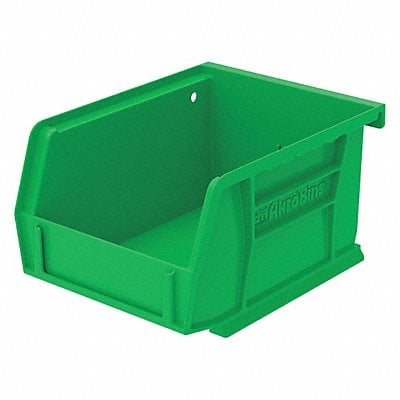 F8648 Hang and Stack Bin Green Plastic 3 in MPN:30210GREEN