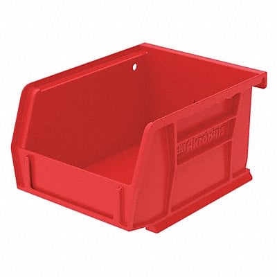 F8648 Hang and Stack Bin Red Plastic 3 in MPN:30210RED