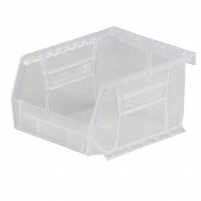 Hang and Stack Bin Clear Plastic 3 in MPN:30210SCLAR