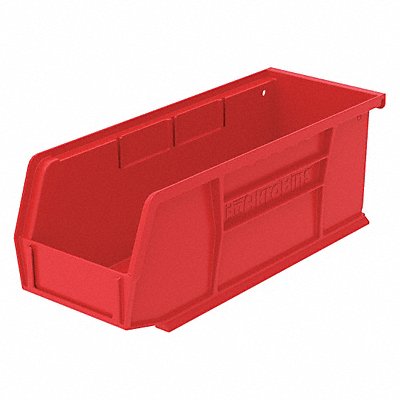 F8685 Hang and Stack Bin Red Plastic 4 in MPN:30224RED