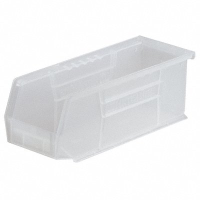 Hang and Stack Bin Clear Plastic 4 in MPN:30224SCLAR