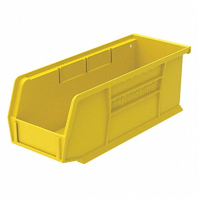 F8685 Hang and Stack Bin Yellow Plastic 4 in MPN:30224YELLO