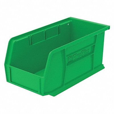 F8657 Hang and Stack Bin Green Plastic 5 in MPN:30230GREEN