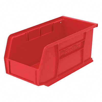 F8657 Hang and Stack Bin Red Plastic 5 in MPN:30230RED