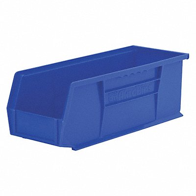 F8659 Hang and Stack Bin Blue Plastic 5 in MPN:30234BLUE