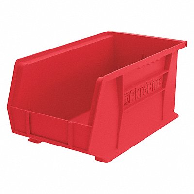 F8697 Hang and Stack Bin Red Plastic 7 in MPN:30240RED