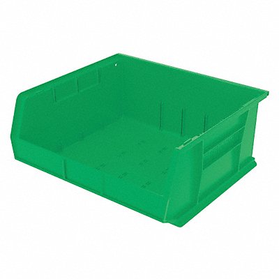 F8696 Hang and Stack Bin Green Plastic 7 in MPN:30250GREEN