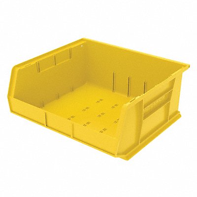 F8696 Hang and Stack Bin Yellow Plastic 7 in MPN:30250YELLO