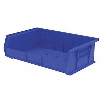 F8695 Hang and Stack Bin Blue Plastic 5 in MPN:30255BLUE