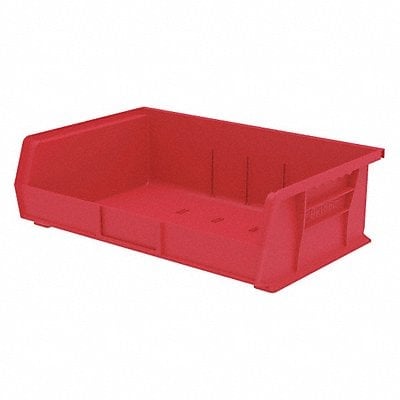 F8695 Hang and Stack Bin Red Plastic 5 in MPN:30255RED