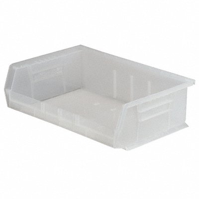 Hang and Stack Bin Clear Plastic 5 in MPN:30255SCLAR