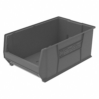 F9078 Super Size Bin Gray Plastic 12 in MPN:30290GREY