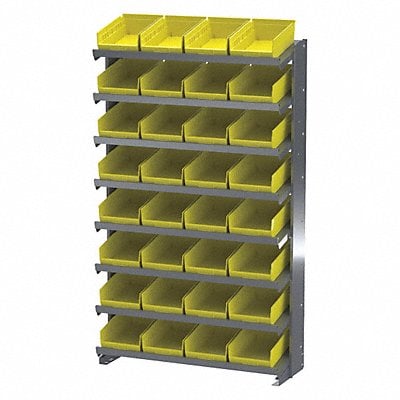 Sided Pick Rack 12x36.75x60.25 Yellow MPN:APRS150Y