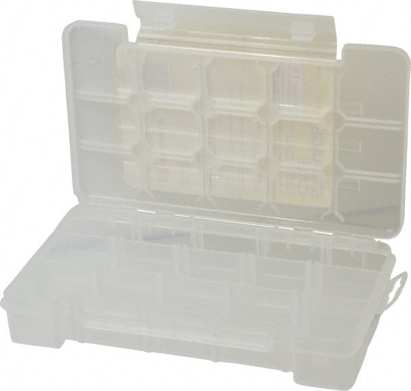 3 to 15 Compartment Clear Small Parts Storage Case MPN:05705