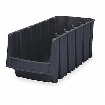 Stack and Nest Bin Black Solid Polymer MPN:30776BLACK