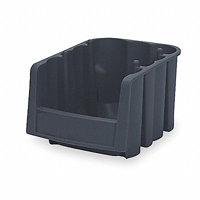 Stack and Nest Bin Black Solid Polymer MPN:30796BLACK