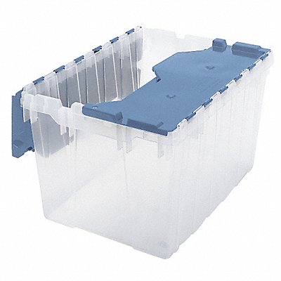 Atch Lid Ctr Clear/Blue Solid IndGrdPoly MPN:66486CLDBL