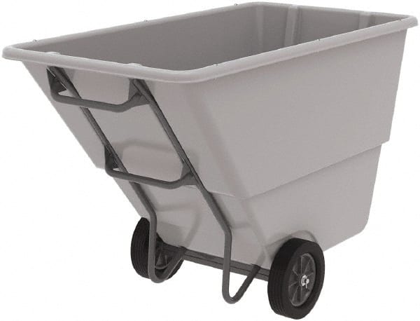 Plastic Basket Truck: 1 cu yd, 600 lb Capacity, 68