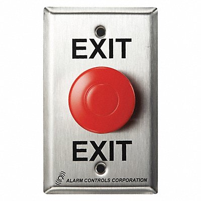 Push Button Plastic w/Face Plate MPN:EB-1