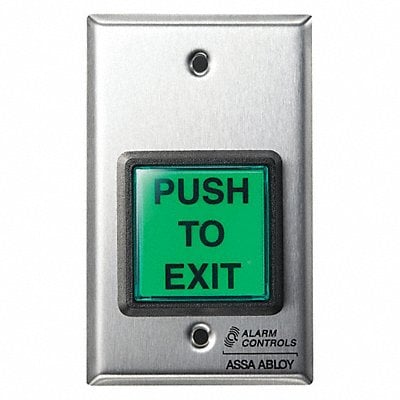 Push Button 5 in H w/Face Plate MPN:TS-2