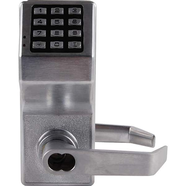 Lever Locksets, Type: Entrance, Door Thickness: 1-3/4, Back Set: 2-3/4, For Use With: Commercial Doors, Finish/Coating: Satin Chrome, Material: Steel MPN:DL2700IC-R US26