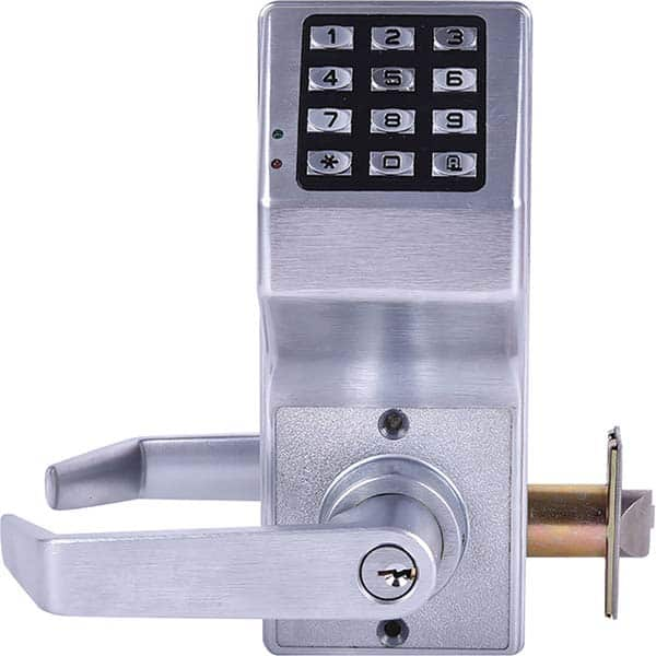 Lever Locksets, Type: Entrance, Door Thickness: 1-3/4, Back Set: 2-3/4, For Use With: Commercial Doors, Finish/Coating: Satin Chrome, Material: Steel MPN:DL5300 US26D