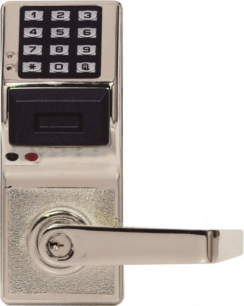 Combination Entry with Key Override Lever Lockset for 1-5/8 to 1-3/4