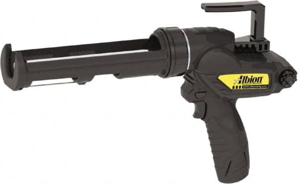 Cordless Caulk & Adhesive Gun: 10 oz, Half Barrel Frame MPN:E12