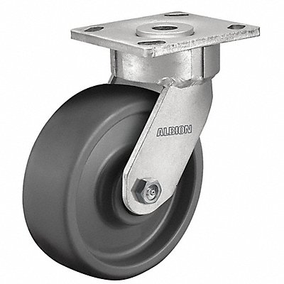 Maintenance-Free Plate Caster Wheel 2 W MPN:18SE04228S