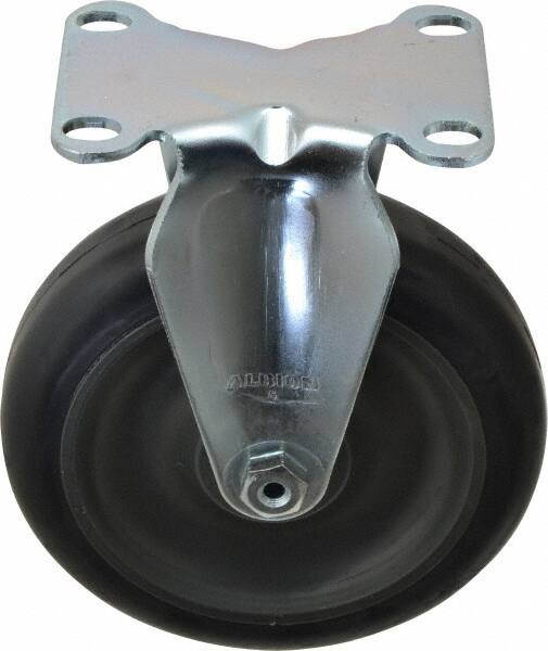 Rigid Top Plate Caster: Polyurethane, 5