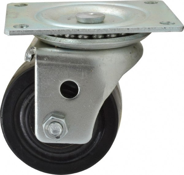 Swivel Top Plate Caster: Phenolic, 3