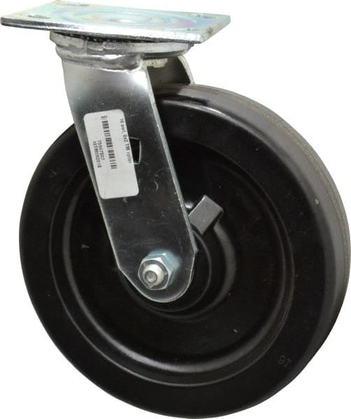 Swivel Top Plate Caster: Phenolic, 8