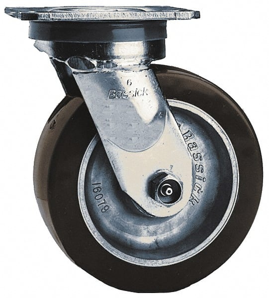 Swivel Top Plate Caster: Polyolefin, 5