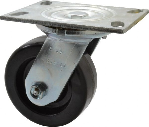 Swivel Top Plate Caster: Phenolic, 5