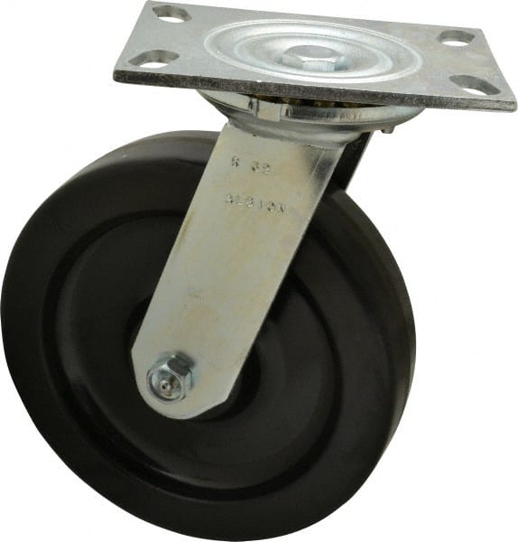 Swivel Top Plate Caster: Phenolic, 8