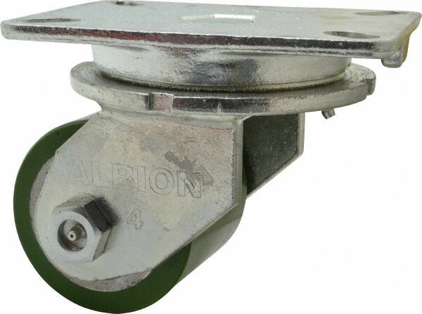 Swivel Top Plate Caster: Polyurethane, 4