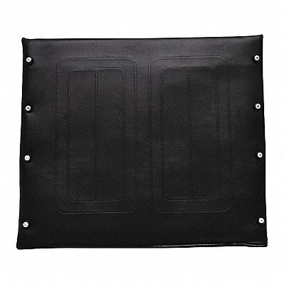 Vinyl Seat Upholstery 20 W 8 Hole Black MPN:781-A3