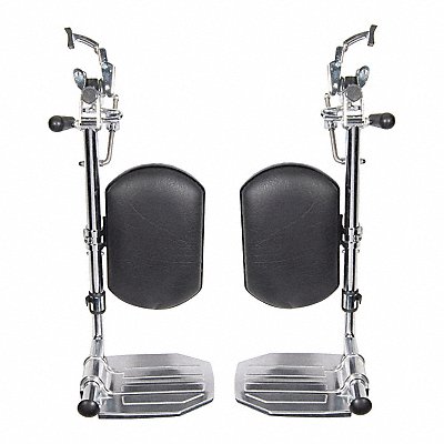 Elevating Leg Rest Black Calf Pad 1PR MPN:83223