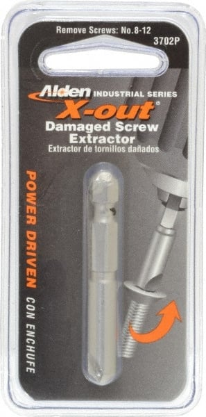 Screw Extractor: Size #2 MPN:3702P