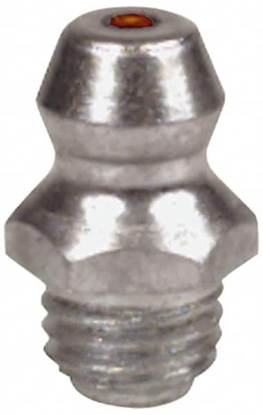 Taper Thread Grease Fitting: 1/4-28 Taper MPN:1652-B