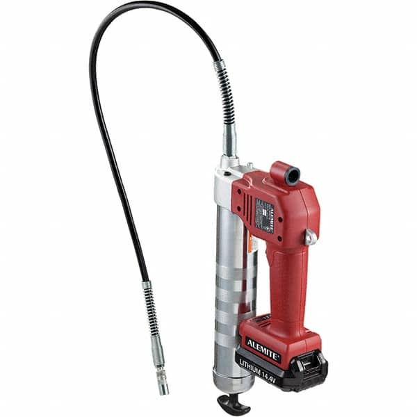 Battery Powered Grease Gun: 10,000 psi Max, 16 oz Cartridge MPN:586-A