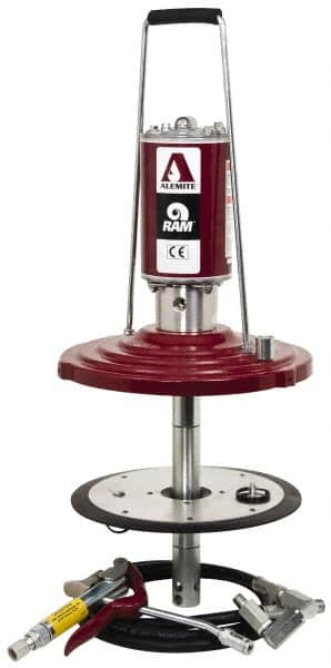 Air-Operated Pump: 4.5 lb/min, Grease Lubrication, Steel, Aluminum, Stainless Steel & Nylon MPN:9911-H1