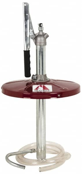 Lever Hand Pump: 0.38 oz/STROKE, Oil Lubrication, Steel, Aluminum & Stainless Steel MPN:F7117