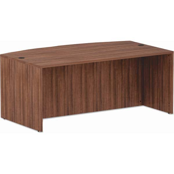 Reception Desk: Modern Walnut MPN:ALEVA227236WA