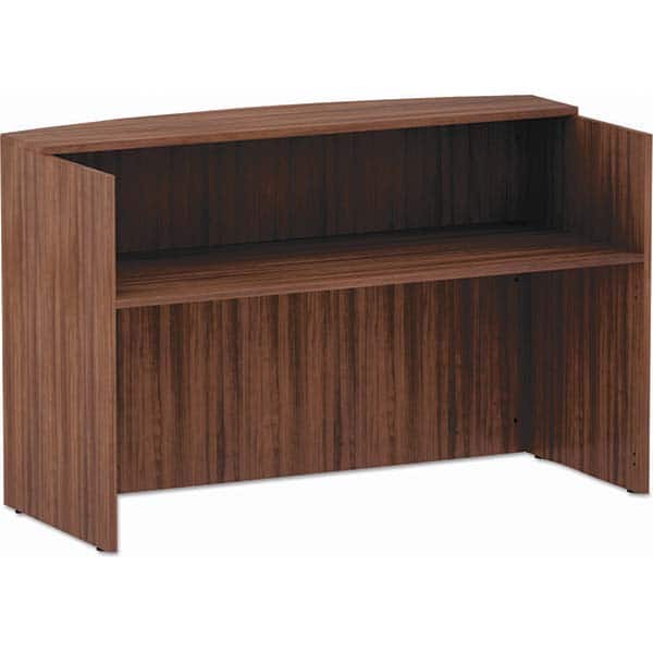 Reception Desk: Modern Walnut MPN:ALEVA327236WA