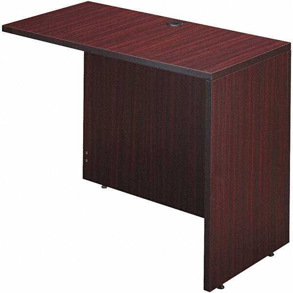 Desk: Woodgrain Laminate, Mahogany MPN:ALEVA354224MY