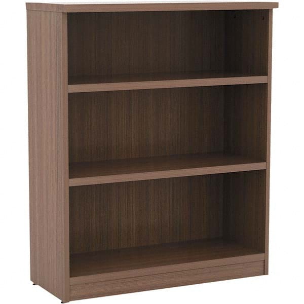 Bookcases, Overall Height: 39.38in , Overall Width: 31.75 , Overall Depth: 14 , Material: Wood Veneer , Color: Walnut  MPN:ALEVA634432WA